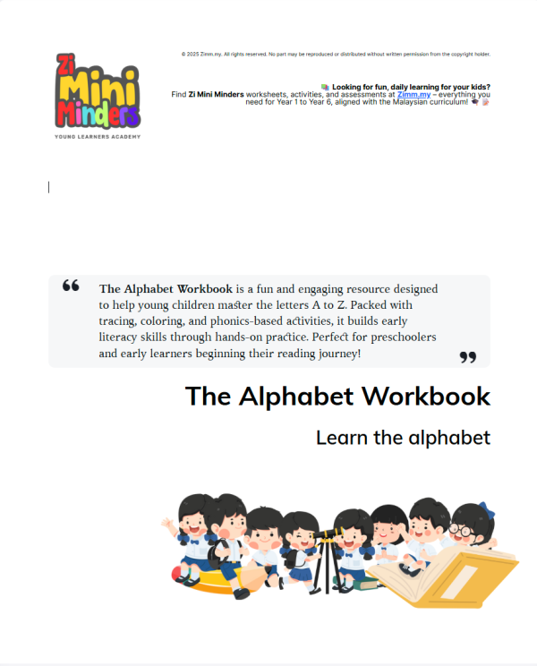 Alphabet Workbook
